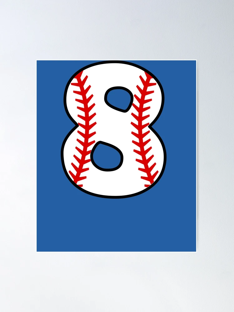Eight Birthday 8th Baseball Shirt - Number 8 Born In 2010 Eight Birthday 8th Baseball Shirt - Number 8 Born In 2010