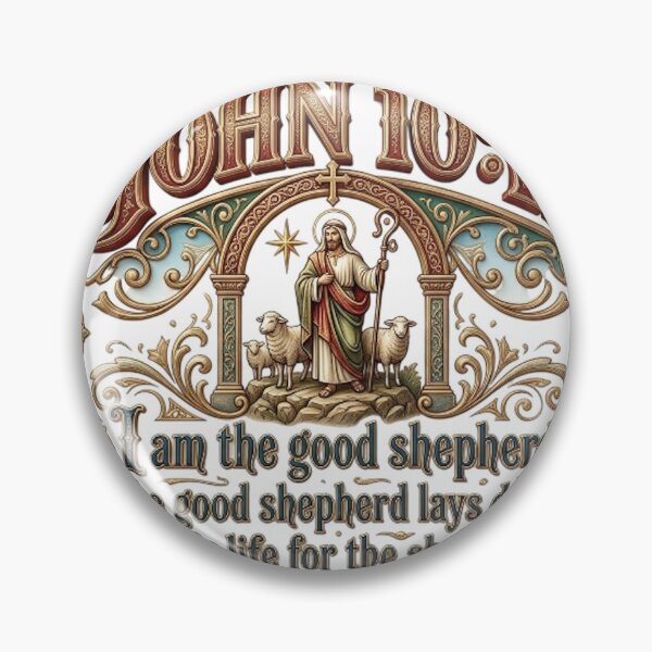 Item preview, JOHN 10:11 designed and sold by likbatonboot.