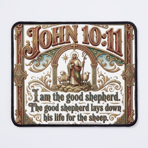 Item preview, JOHN 10:11 designed and sold by likbatonboot.