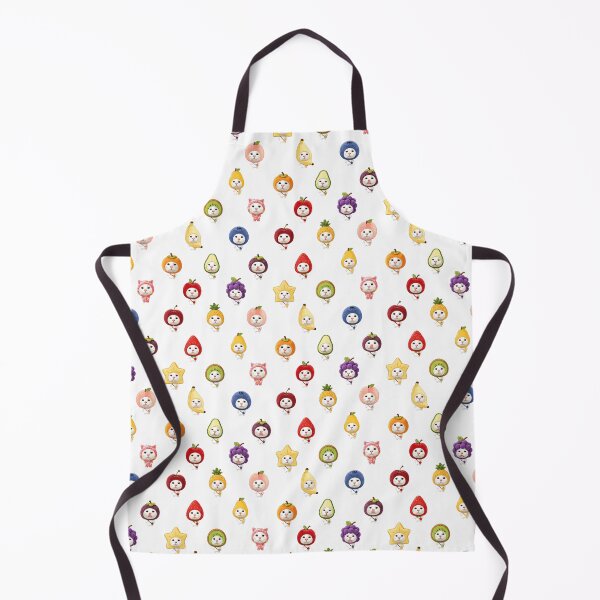 Item preview, Cute Fruit Cats Pattern - Kawaii Adorable Kittens with Fruit Costumes designed and sold by arfindo-indra.