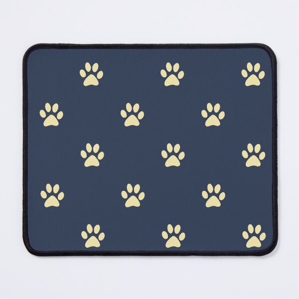 Item preview,  Navy and Cream Paw Print Pattern | Minimalist Animal Lover Gift | Cute Animal Paw Print | Dark Blue Paw Print | Puppy Paw Pattern | Kitten Paw Print Design designed and sold by VivaFy.