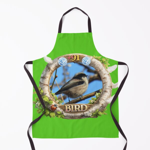 Item preview, +91BIRD Long-Tailed Tit Logo: Birchwood Ladybug Minimal Edition designed and sold by Plus91BIRD.