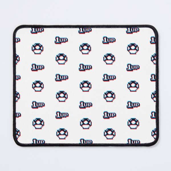 Item preview, 1up Mushroom 3D Pattern designed and sold by animinimal.