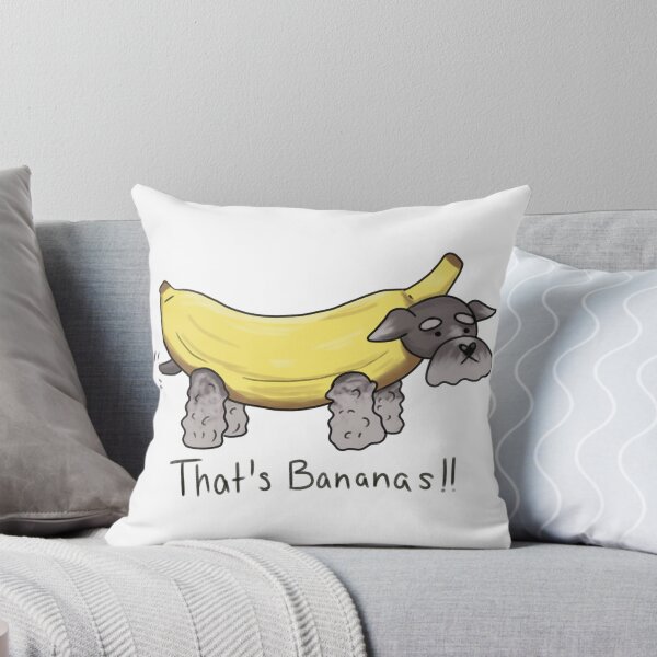 Item preview, That's Bananas Schnauzer designed and sold by reapercheezy.