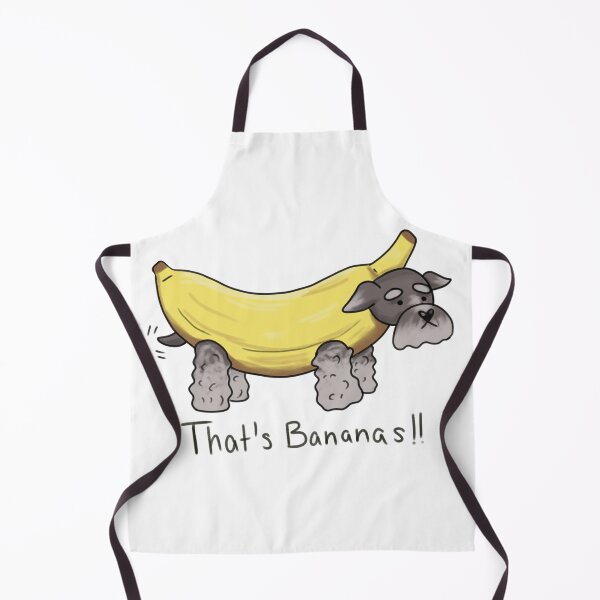 Item preview, That's Bananas Schnauzer designed and sold by reapercheezy.