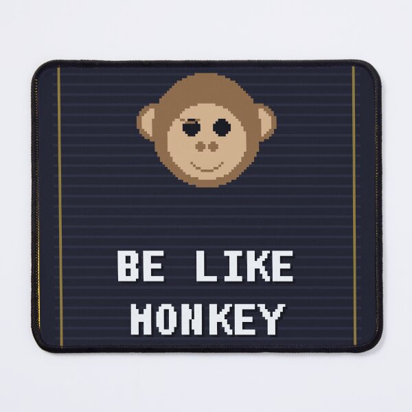 Item preview, Be Like Monkey — Funny Mindful Monkey Meme designed and sold by One More Run.
