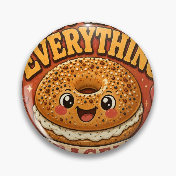 Item preview, You're My Everything Bagel designed and sold by RedRubyBubble.