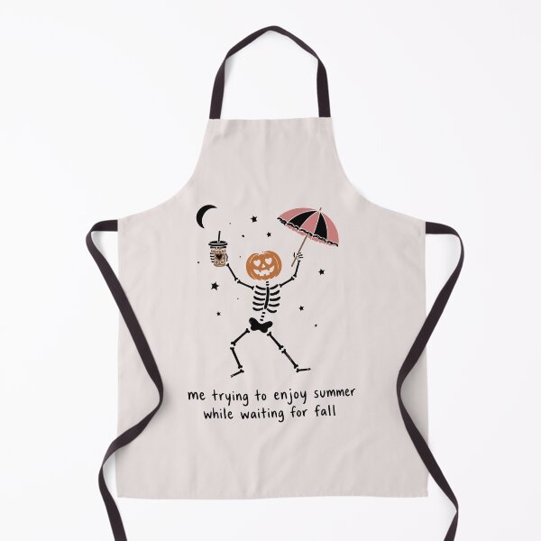 Item preview, Waiting for Fall Funny Skeleton Pumpkin Halloween Autumn Lover designed and sold by mari-kayden.