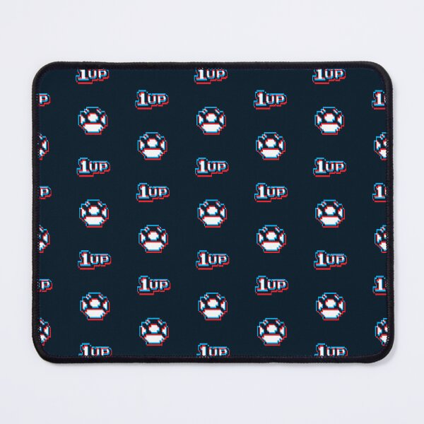 Item preview, 1up Mushroom 3D Pattern - Dark designed and sold by animinimal.
