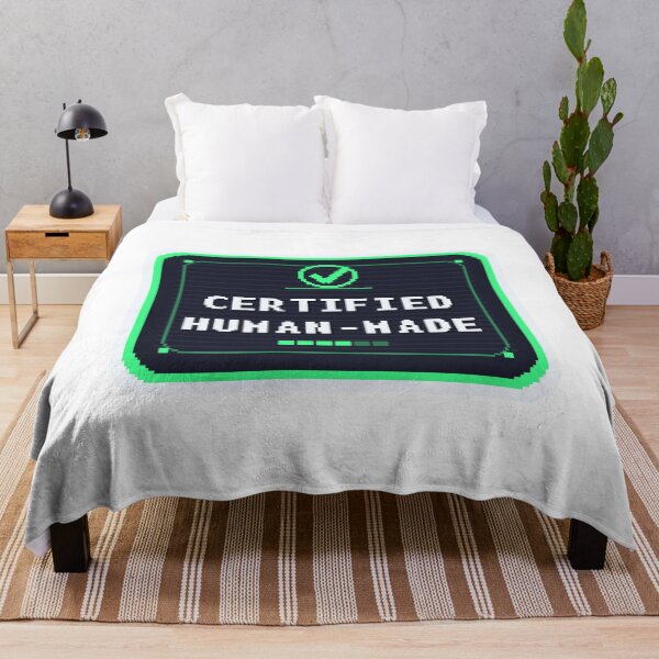Item preview, Certified Human-Made Not AI — Anti-AI Handmade Art designed and sold by One More Run.
