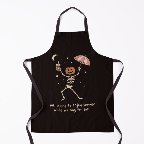 Item preview, Waiting for Fall Funny Skeleton Pumpkin Halloween Autumn Lover designed and sold by mari-kayden.
