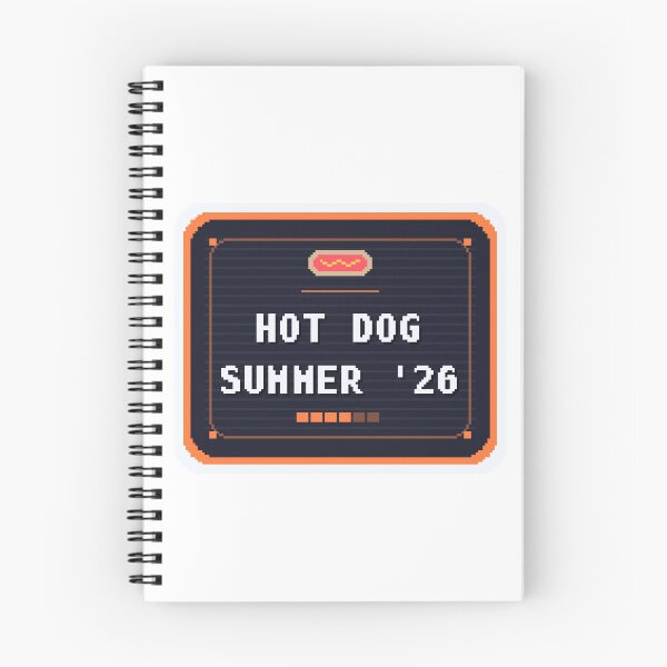 Item preview, Hot Dog Summer 2026 — Funny Summer Foodie Meme designed and sold by One More Run.