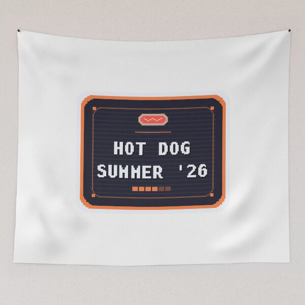 Item preview, Hot Dog Summer 2026 — Funny Summer Foodie Meme designed and sold by One More Run.
