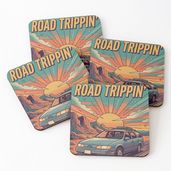 Item preview, Retro '90s Road Trip Poster designed and sold by Dimensionality.