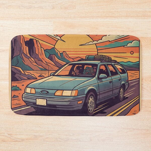 Item preview, Retro '90s Road Trip Poster designed and sold by Dimensionality.