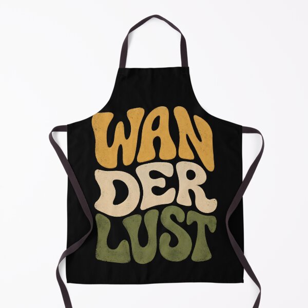 Item preview, Wanderlust Retro Travel Typography designed and sold by Victor Shadehorn.