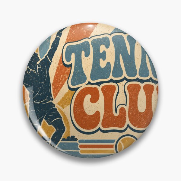 Item preview, Retro Tennis Club designed and sold by RedRubyBubble.