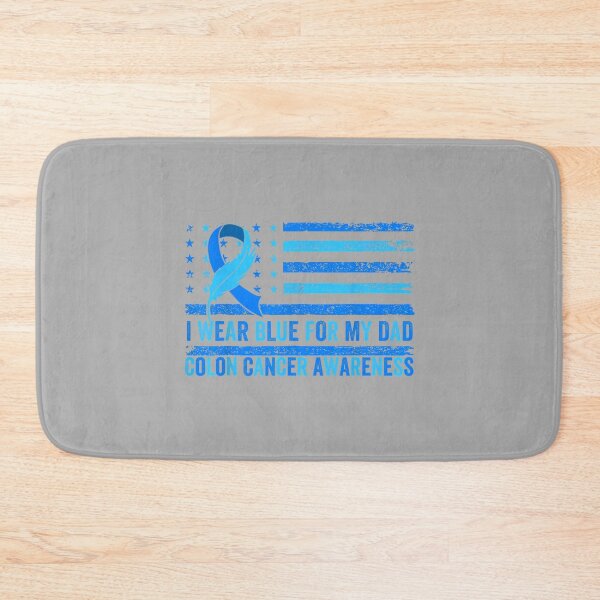 Item preview, I Wear Blue for My Dad USA Flag Colon Cancer Awareness Gifts designed and sold by ArleneRowe.