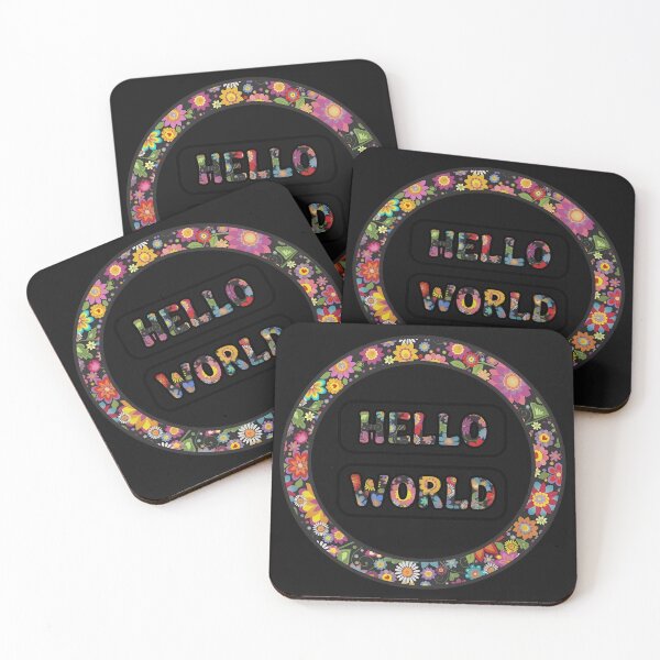 Item preview, Vibrant Flower Pattern Abstract Emblem designed and sold by DizayDizay.