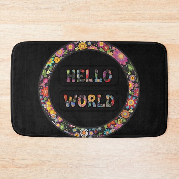 Item preview, Vibrant Flower Pattern Abstract Emblem designed and sold by DizayDizay.