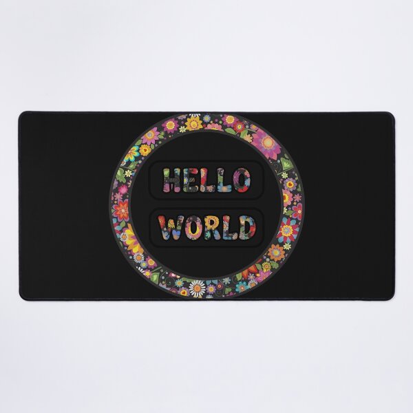 Item preview, Vibrant Flower Pattern Abstract Emblem designed and sold by DizayDizay.