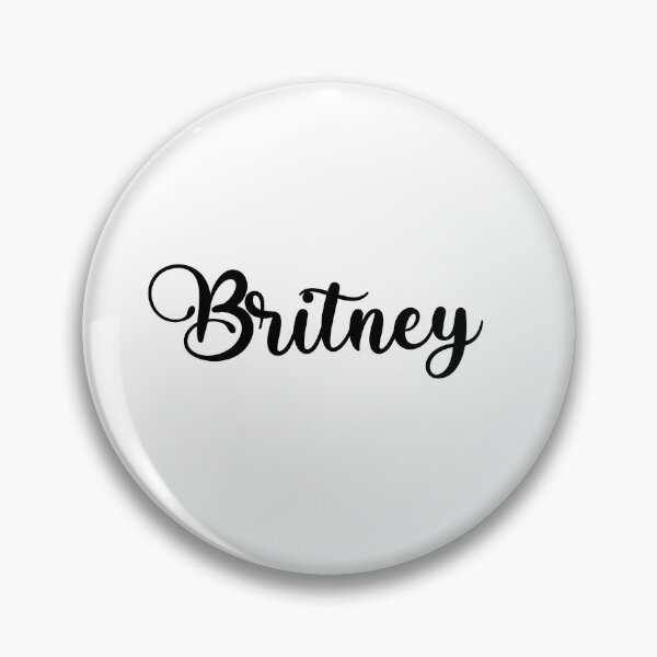 Item preview, Britney Calligraphy Name designed and sold by LanaMeyers.