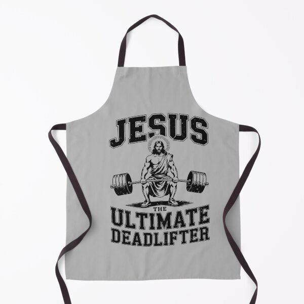 Item preview, Jesus Ultimate Deadlifter Jesus Gym Funny Christian Workout designed and sold by mjohnson9.