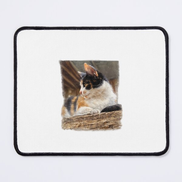 Item preview, Cute tricolor cat designed and sold by ArtLittle.