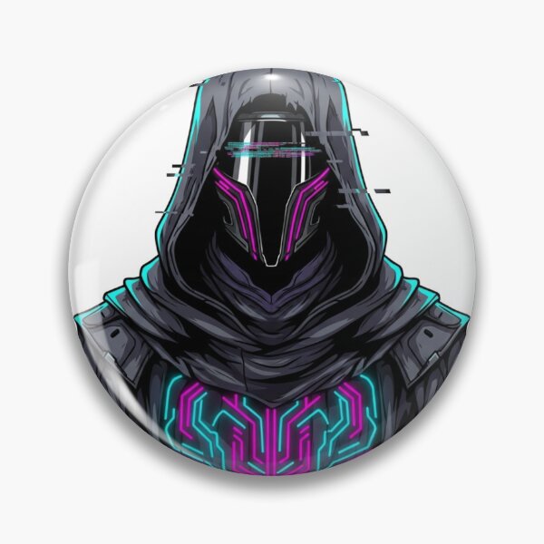 Item preview, Cyberpunk Ringwraith Neon Fantasy Techwear designed and sold by Bangcen.