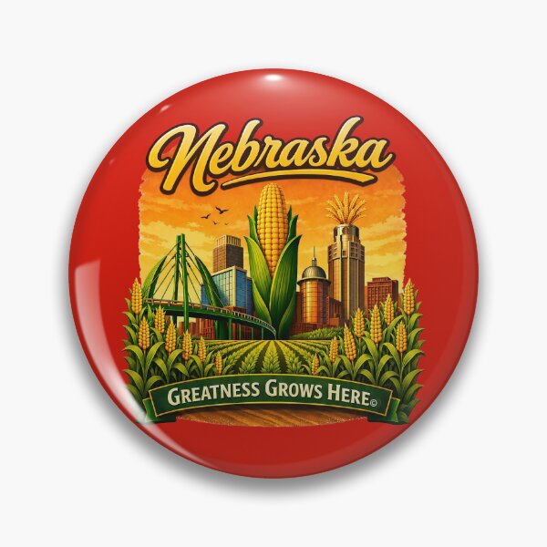 Item preview, Nebraska - Greatness Grows Here designed and sold by Omaha Jones T-Shirts and More.