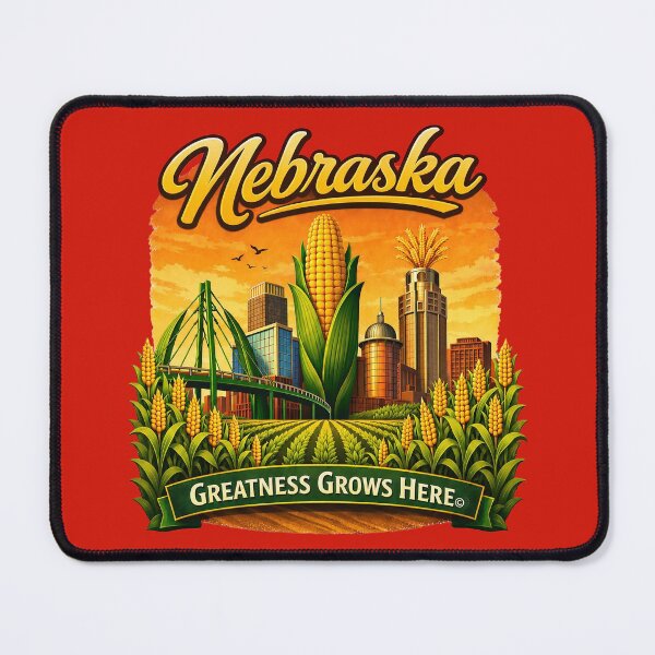 Item preview, Nebraska - Greatness Grows Here designed and sold by Omaha Jones T-Shirts and More.