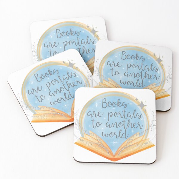 Item preview, Books are Portals designed and sold by TotAlyBooked.
