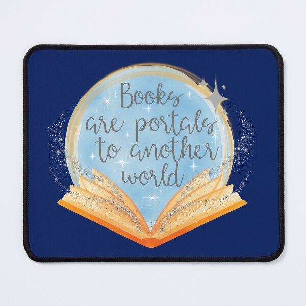 Item preview, Books are Portals designed and sold by TotAlyBooked.