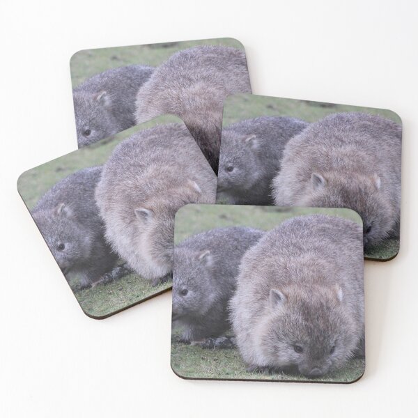 Item preview, Maria Island Wombat With Joey designed and sold by CazDPhotos.