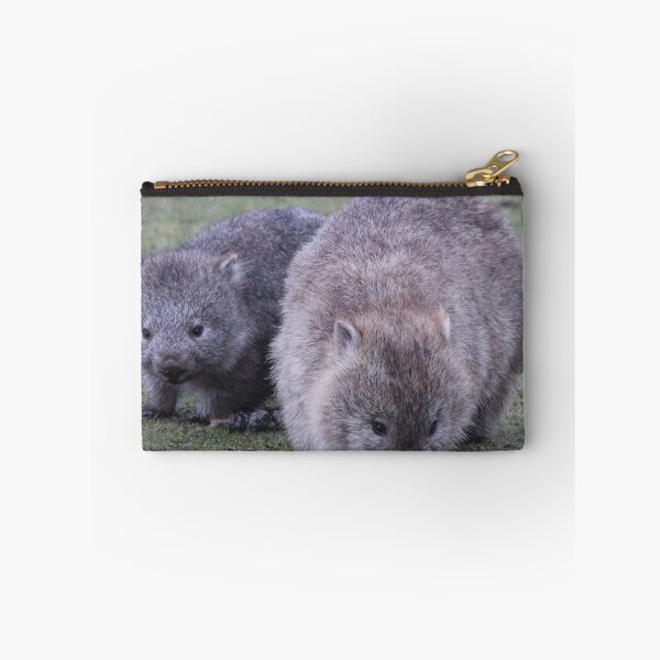 Item preview, Maria Island Wombat With Joey designed and sold by CazDPhotos.
