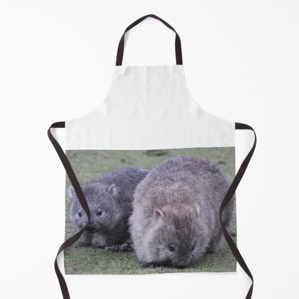 Item preview, Maria Island Wombat With Joey designed and sold by CazDPhotos.