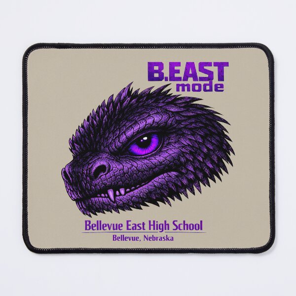 Item preview, B.EAST Mode - Bellevue East High School (Light Variant) designed and sold by Omaha Jones T-Shirts and More.