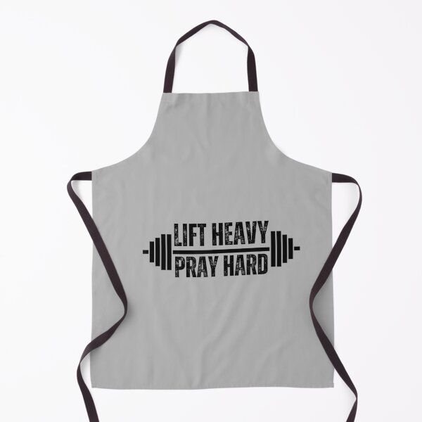 Item preview, Lift Heavy Pray Hard Christian Weight Lifter Barbell Gym designed and sold by mjohnson9.
