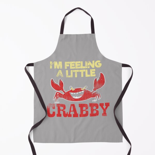 Item preview, I'm Feeling A Little Crabby Mood Seafood Funny Cute Crab Performance designed and sold by KathieFaugh.