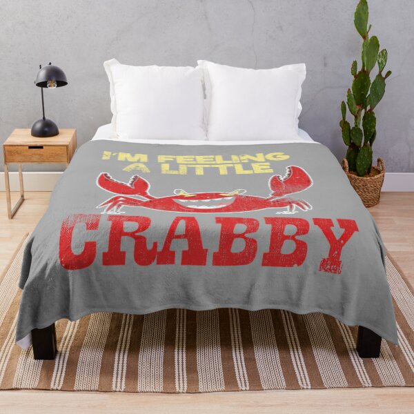 Item preview, I'm Feeling A Little Crabby Mood Seafood Funny Cute Crab Performance designed and sold by KathieFaugh.