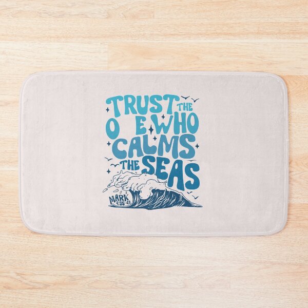 Item preview, Trust the One Who Calms the Seas Christian Faith Mark 4 Bible Verse designed and sold by mari-kayden.
