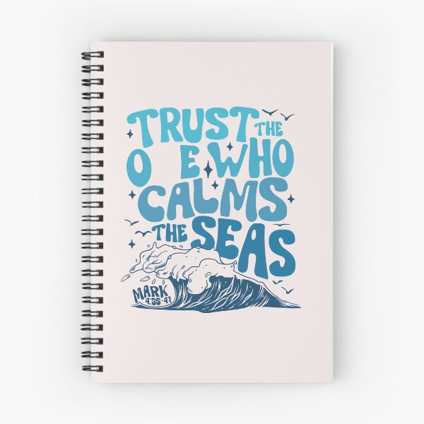 Item preview, Trust the One Who Calms the Seas Christian Faith Mark 4 Bible Verse designed and sold by mari-kayden.