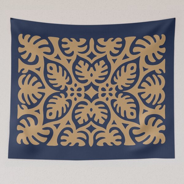 Item preview, Tifaifai Uru – Polynesian Breadfruits Leaves designed and sold by CreaTahiti.