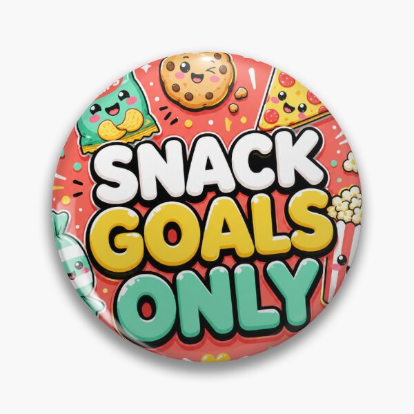 Item preview, Snack Goals Only designed and sold by RedRubyBubble.