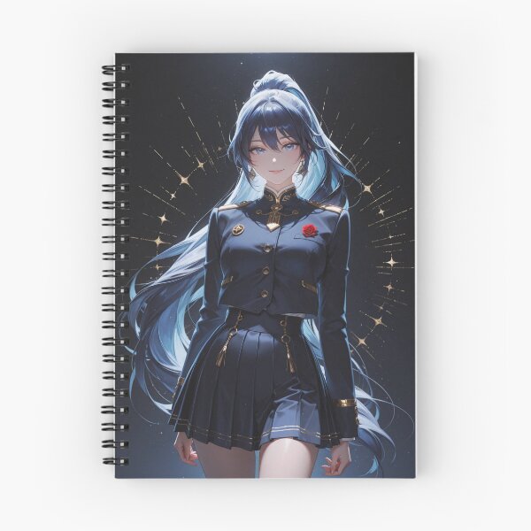 Item preview, Blue Future Star – Elegant K-Pop Fashion Art designed and sold by SEIMEI2025.