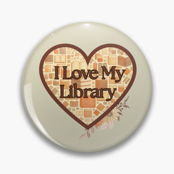 Item preview, Love My Library designed and sold by TotAlyBooked.
