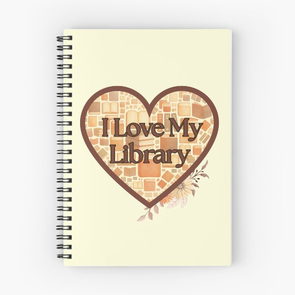 Item preview, Love My Library designed and sold by TotAlyBooked.