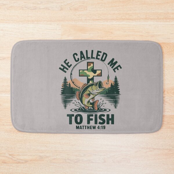 Item preview, Youth He Called Me to Fish Camo Bass Fishing Christian Funny designed and sold by mjohnson9.