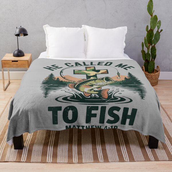 Item preview, Youth He Called Me to Fish Camo Bass Fishing Christian Funny designed and sold by mjohnson9.