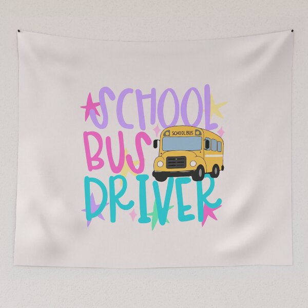 Item preview, School Bus Driver Colorful Back to School Transportation Gift designed and sold by mari-kayden.